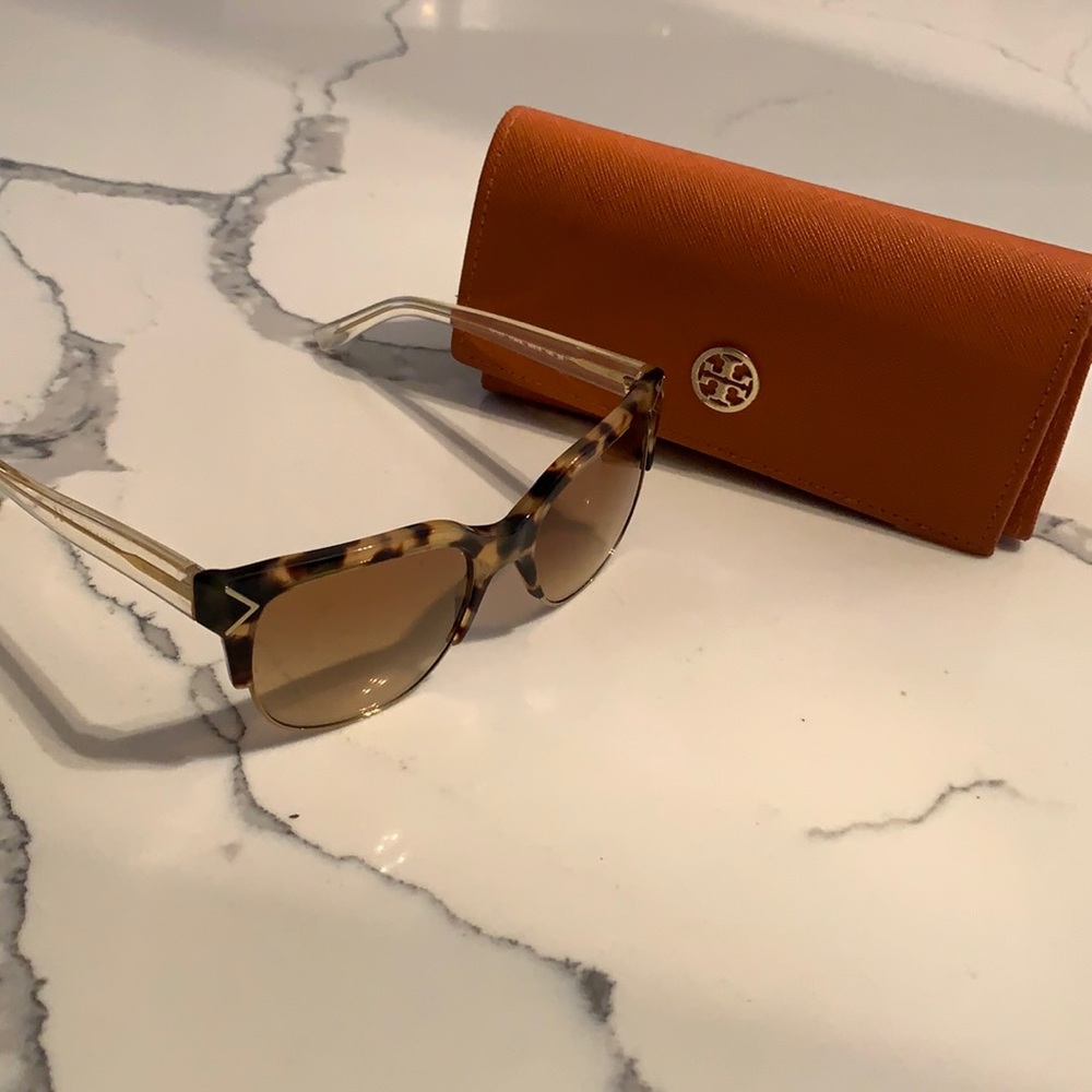 Tory Burch sunglasses and case